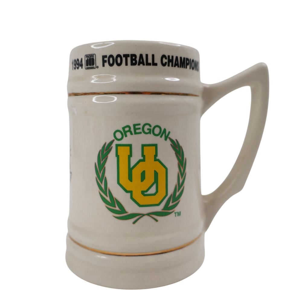 Vintage University of Oregon Ducks 1995 Rose Bowl Beer Stein